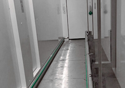 Sistema di movimentazione automatica carrelli per laboratori di panificazione e pasticceria